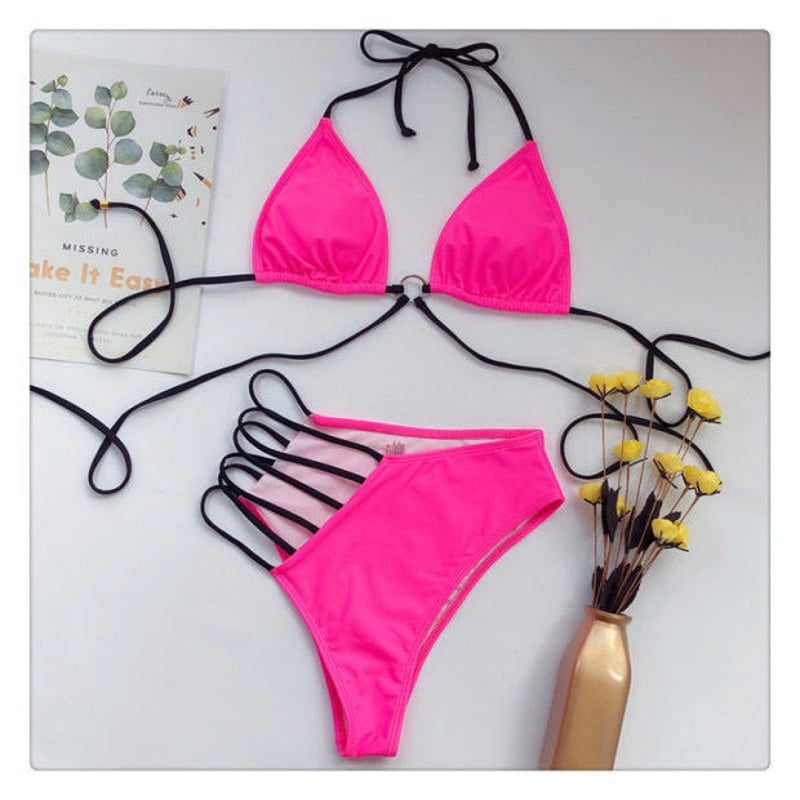 m me eme 水着 ドットチュールリボンバイカラースイムウェア M me eme／Dot tulle ribbon bi-color swimwear (eme10342