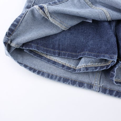 Denim Skirt Pants