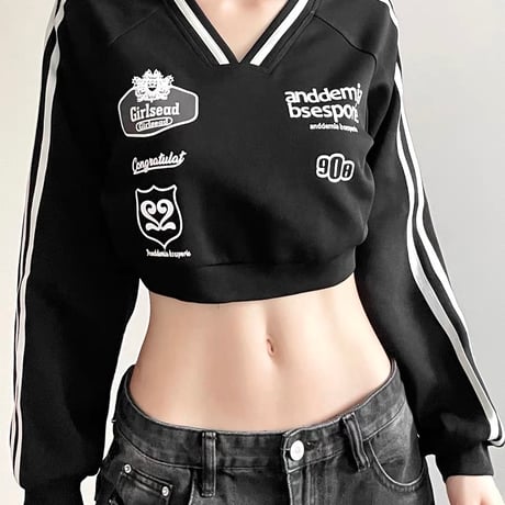 Sporty Cropped Top