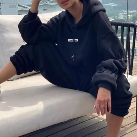 Cropped Top Hoodie パーカー