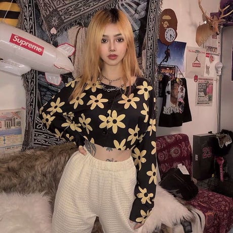 Daisy Girl Cropped Top