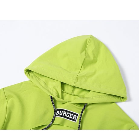 Lime Juice Cropped パーカー