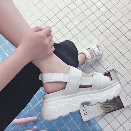 2色 Platform サンダル