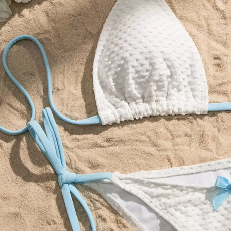 ブルーストラップ セクシー ビキニ 水着