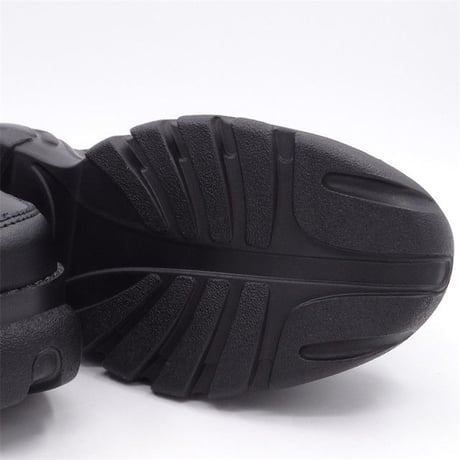 Black Reflective プラットフォームシューズ