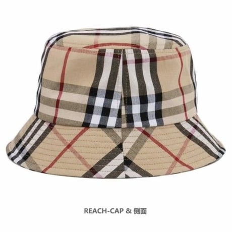 Plaid バケットハット