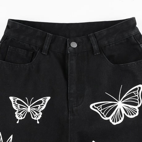 Butterfly Print Pants