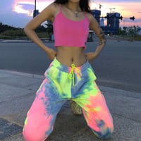 Colorful Tie-Dye スエットパンツ