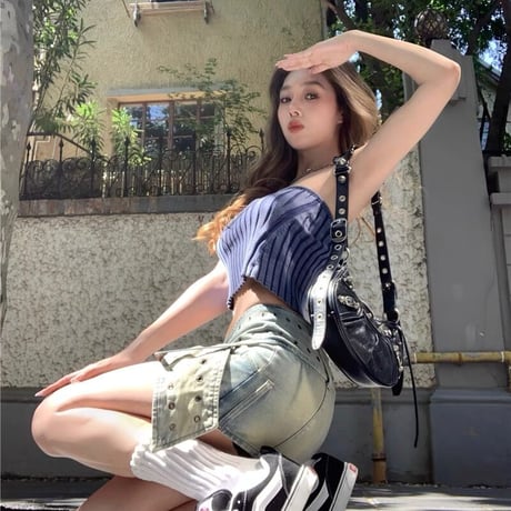5色 フロントカットロゴ　Top