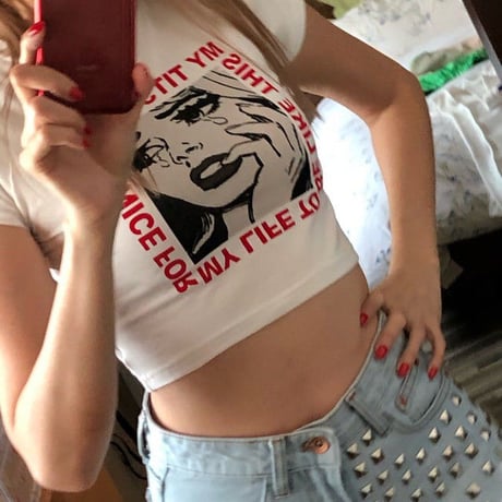 アメコミ Print T-Shirts