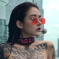 3色 レトロ スクエア サングラス UNISEX