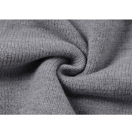 3色 Cutting Knit Dress