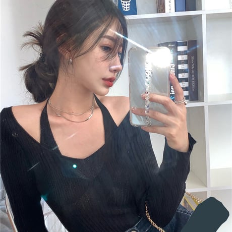 ホルター ニット Top