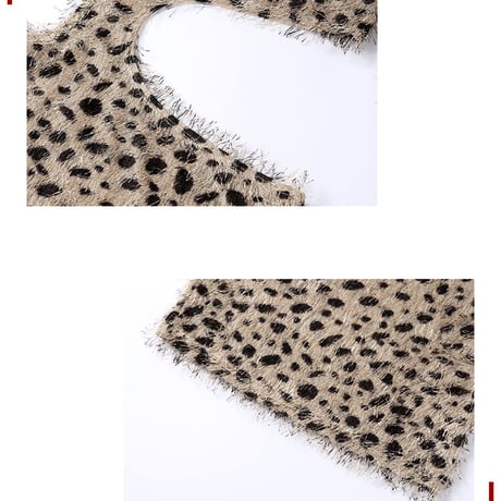 Leopard Fur Dress