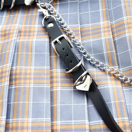 レザー ベルト サスペンダー Body Chain