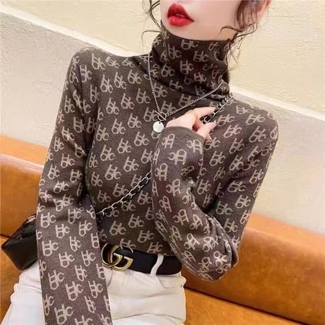 3色 ハイネック Top