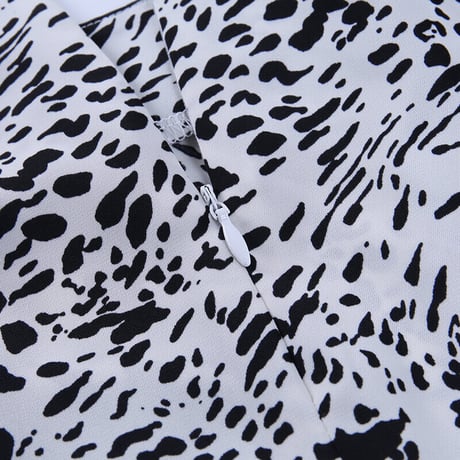 Dalmatian Flare Skirt