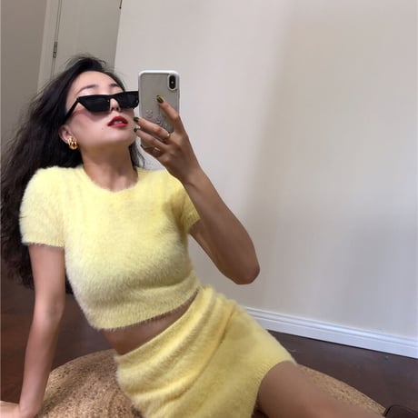 Marshmallow Knit 上下セット