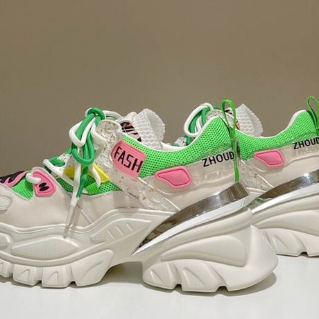 プラットフォーム スニーカー  [size 38即納]
