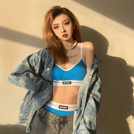 4色 Stylish Bra Shorts Sets