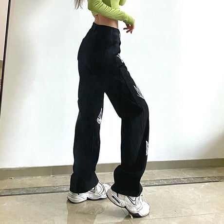 Butterfly Print Pants
