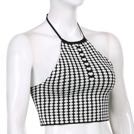 Knit Holter Top
