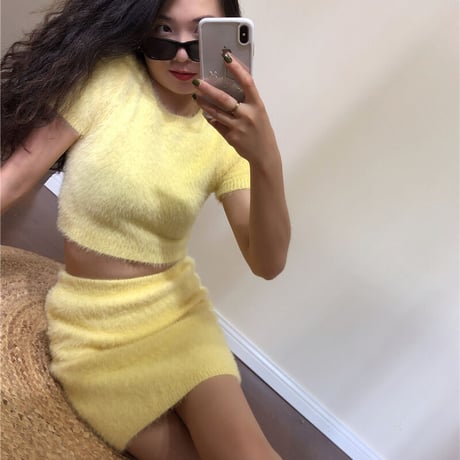 Marshmallow Knit 上下セット