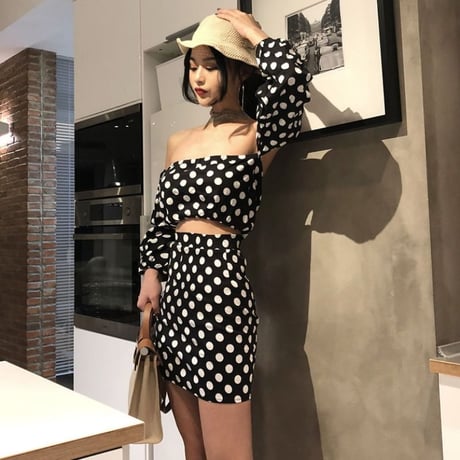 Polka-Dot Lady 上下セット