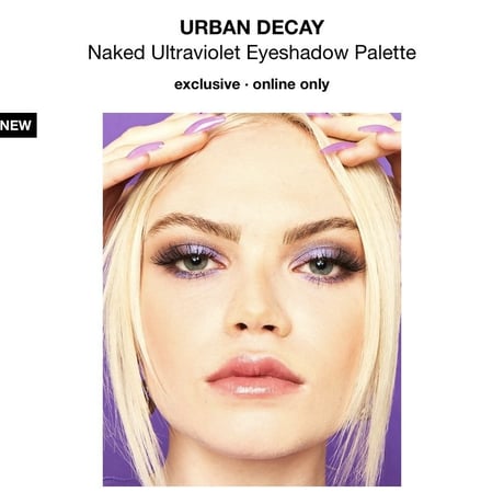 【日本未入荷】URBAN DECAY Naked アイシャドウパレット Ultra Violet【海外コスメ】