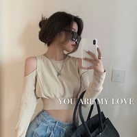 3色 Double Cut Top