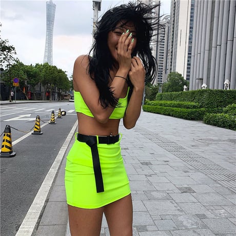 2色 Neon Gal 上下セット