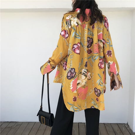 2色 レトロ シャツ
