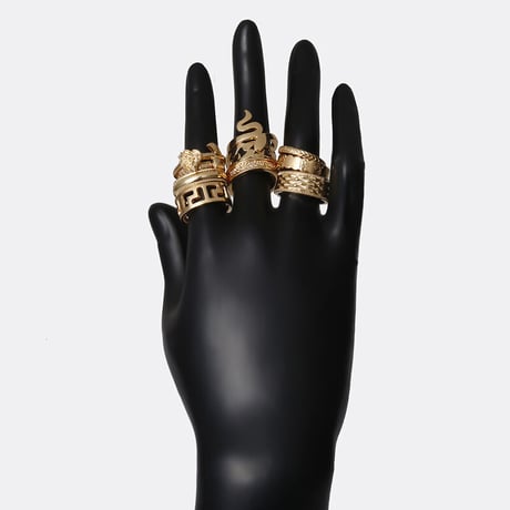 11ピース Gold リングセット