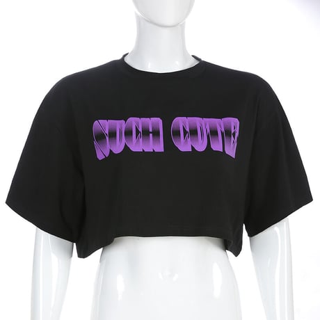 2色 Such Cutie Cropped Tee