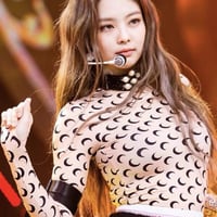 2色 ムーンプリント Top