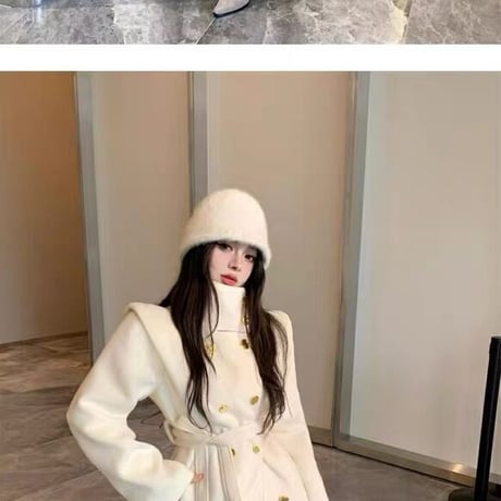 2色 Stylish ロングコート