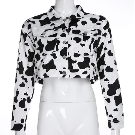 Cow print Jacket