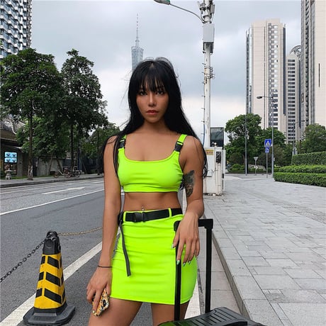 2色 Neon Gal 上下セット