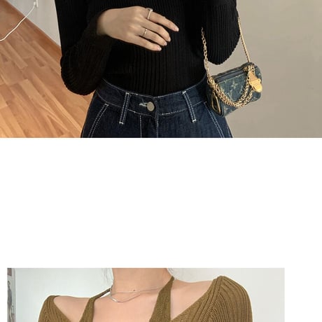 ホルター ニット Top