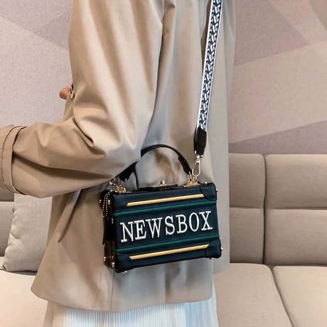 2WAY 3色 BOX バッグ
