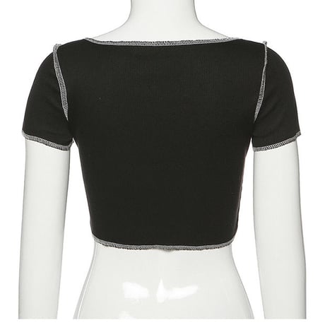 2色 Lace Me Up Top