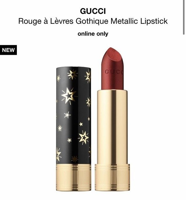 【日本未入荷 】9色 GUCCI リップスティック Rouge à Lèvres Gothique Metallic Lipstick【海外コスメ】