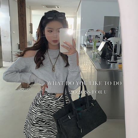 3色 Double Cut Top