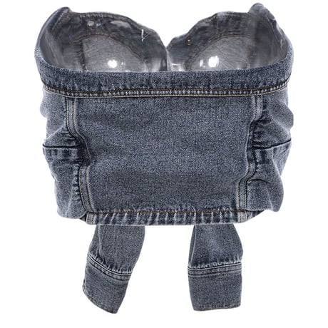 変形 Denim ビスチェ Top