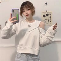 2色 Zipper Style Top