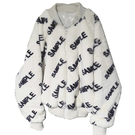 Fluffy FUR レターモチーフ ジャケット