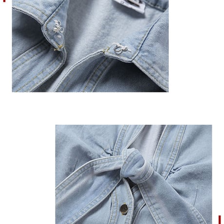 Girly Denim One-Piece