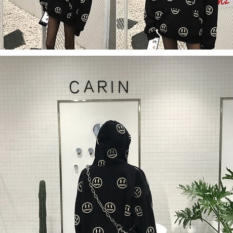 Smile Hoodie パーカー