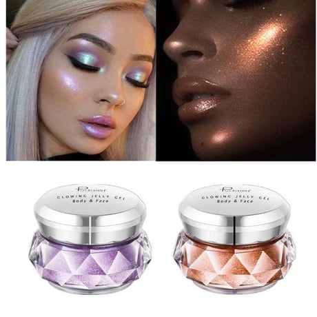 8色 Glitter Glow Cream アイシャドウ ハイライター