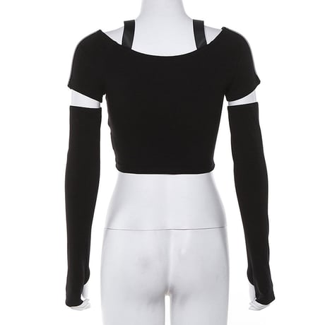 Reflective Ninja Girl トップス